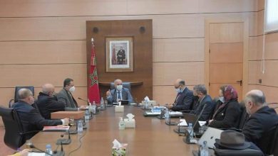صورة وزير التربية الوطنية يعقد جلسة عمل مع ممثلي الجمعية المغربية للناشرين